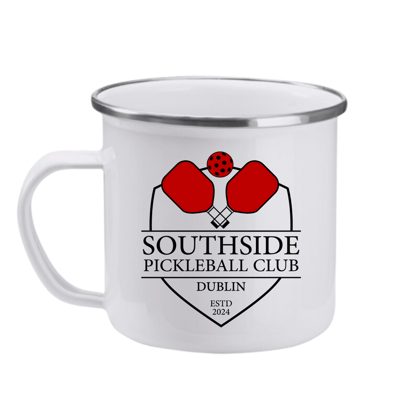 Southside Pickleball Enamel Camp Mug