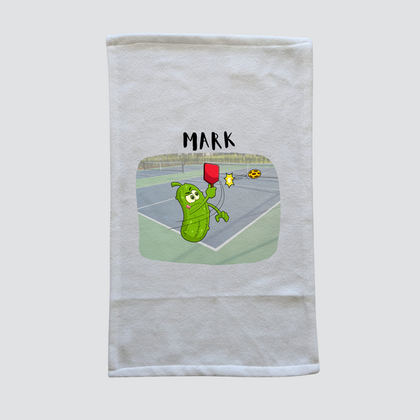 Mr and Mrs Pickleball Playing Towel