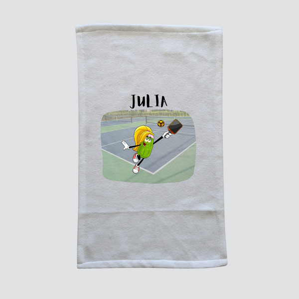 Mr and Mrs Pickleball Playing Towel