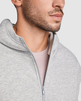 Classic Zipped Hoodie.