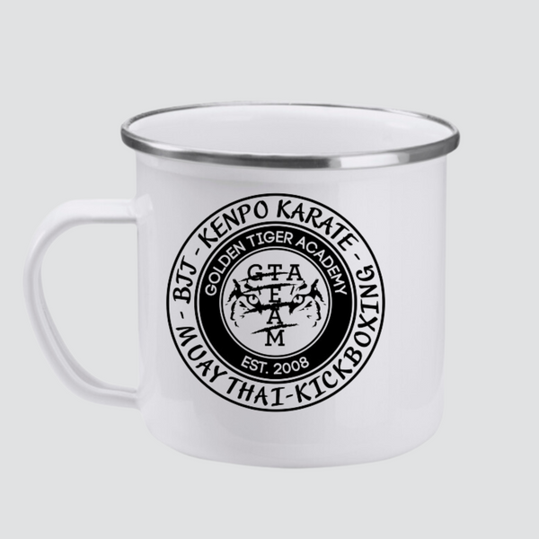 GTA Enamel Camp Mug