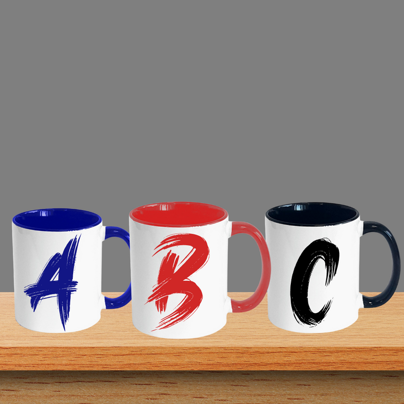 Custom Letter Mug