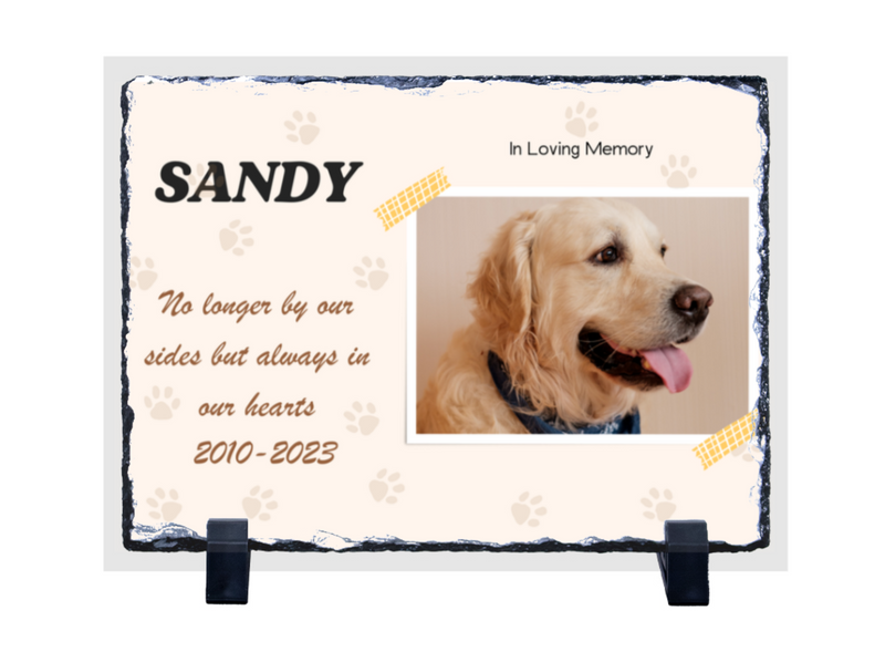 Pet Memorial Slates